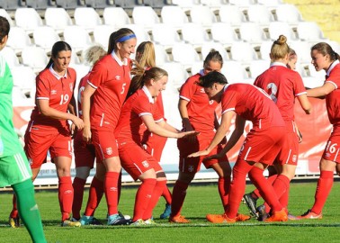 Ženska reprezentacija Srbije pobedila Izrael sa 2:0--
