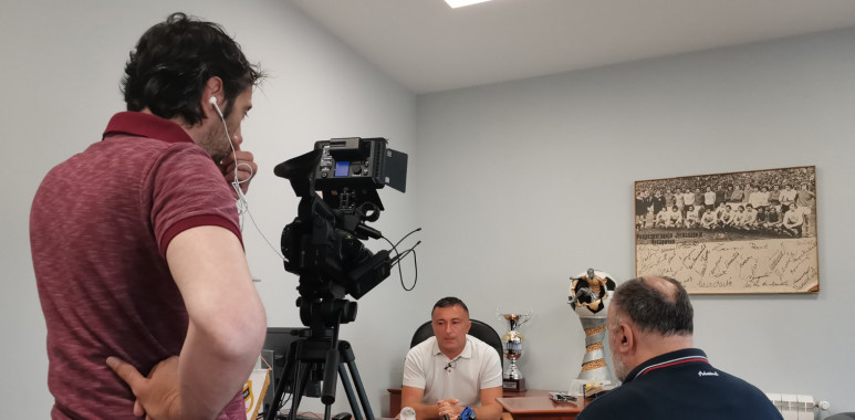 Direktor Čukaričkog Vladimir Matijašević dao intervju SOS kanalu (VIDEO)--